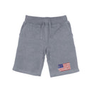 RAPDOM TS6 Fleece Gym Shorts Vintage Patriotic USA Flag-Serve The Flag 4 image