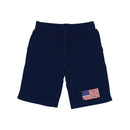 RAPDOM TS6 Fleece Gym Shorts Vintage Patriotic USA Flag-Serve The Flag 5 image