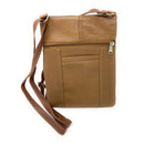 Casaba Womens Genuine Leather Crossbody Purse Shoulder Messenger Bag Organizer-Serve The Flag 18 image