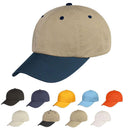 100% Washed Cotton Low Crown Unstructured 6 Panel Baseball Caps Hats-Serve The Flag 23 image