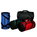 Roll Round 18 Inch Duffle Bag Bags Two Tone Travel Sports Gym Carry-On Luggage-Serve The Flag