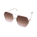 Empire Cove Polygon Sunglasses Metal Frame Classic Gradient Shades UV Protection 6 image