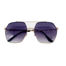 Empire Cove Polygon Sunglasses Metal Frame Classic Gradient Shades UV Protection 5 image