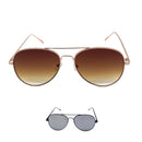 Empire Cove Classic Aviator Sunglasses Metal Frame Mirrored Lens UV Protection 1 image