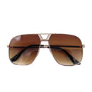 Empire Cove Oversized Aviator Sunglasses Stylish Metal Frame Gradient Shades 5 image