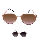 Empire Cove Classic Gradient Aviator Sunglasses Metal Frame Trendy UV Protection 1 image
