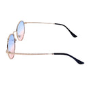 Empire Cove Classic Round Sunglasses Metal Frame Gradient Shades UV Protection 8 image