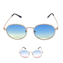 Empire Cove Classic Round Sunglasses Metal Frame Gradient Shades UV Protection 1 image