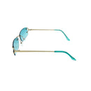 Empire Cove Rimless Sunglasses Gradient Rectangle Shades Frameless Retro Trendy 12 image