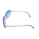 Empire Cove Rimless Sunglasses Gradient Square Retro Frameless UV Protection 4 image