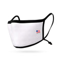 Made in USA Face Mask Adjustable Ear Filter Pocket Washable Reusable Double Layer Masks Cotton Cloth Blend-Serve The Flag