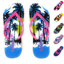 Bahamas Womens Flip Flops Premium Comfort Thong Sandals Slippers Beach Casual-Serve The Flag 1 image