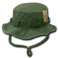 Military Style Boonie Bucket Fishing Hunting Rain Camouflage Hats Caps-Serve The Flag