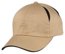 Air Vent Sandwich Two Tone Washed Cotton 6 Panel Low Crown Unstructured Hat Caps-Serve The Flag 9 image