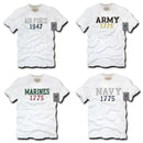 Rapid Dominance Army Air Force Navy Marines Applique Military Year T-Shirts Tees-Serve The Flag 2 image