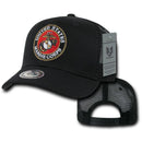 Army Air Force Navy Marines Police Security Military Back to Basics Trucker Baseball Hats Caps-Serve The Flag 23 image
