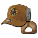 Army Air Force Navy Marines Police Security Military Back to Basics Trucker Baseball Hats Caps-Serve The Flag 6 image