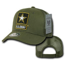 Army Air Force Navy Marines Police Security Military Back to Basics Trucker Baseball Hats Caps-Serve The Flag 7 image