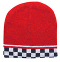 Auto Racing Flag Checkers Warm Winter Beanies Hats Caps Unisex-Serve The Flag