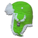 Decky Aviator Bomber Trooper Trapper Neon Faux Fur Ear Flap Hats Caps-Serve The Flag 11 image