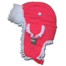 Decky Aviator Bomber Trooper Trapper Neon Faux Fur Ear Flap Hats Caps-Serve The Flag 12 image