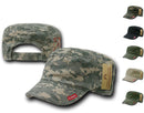 Bdu Patrol Fatigue Cadet Military Army Cotton Adjustable Camo Caps Hats-Serve The Flag 2 image
