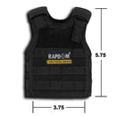 Beer Soda Water Can Bottle Cooler Carrier Insulator Tactical Vest Molle 16Oz-Serve The Flag 21 image