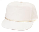 Blank Two Tone 5 Panel Baseball Cotton Twill Braid Snapback Hats Caps-Serve The Flag 2 image