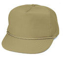 Blank Two Tone 5 Panel Baseball Cotton Twill Braid Snapback Hats Caps-Serve The Flag 8 image