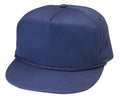 Blank Two Tone 5 Panel Baseball Cotton Twill Braid Snapback Hats Caps-Serve The Flag