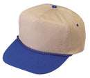 Blank Two Tone 5 Panel Baseball Cotton Twill Braid Snapback Hats Caps-Serve The Flag 13 image