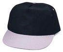 Blank Two Tone 5 Panel Baseball Cotton Twill Snapback Hats Caps-Serve The Flag 18 image
