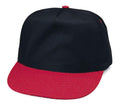 Blank Two Tone 5 Panel Baseball Cotton Twill Snapback Hats Caps-Serve The Flag