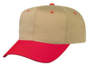 Blank Two Tone Cotton Twill Baseball 6 Panel Snapback Hats Caps-Serve The Flag 31 image