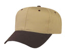 Blank Two Tone Cotton Twill Baseball 6 Panel Snapback Hats Caps-Serve The Flag 34 image