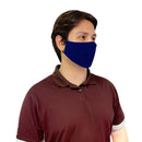 6 Pack Blue Cotton Face Mask Cloth Masks for Mouth Nose Washable Reusable Double Layer Covering Adjustable Ear-Serve The Flag 4 image