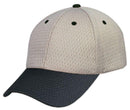 Bullet Hole Mesh 6 Panel Low Crown Air Vent Fabric Baseball Hats Caps-Serve The Flag 1 image
