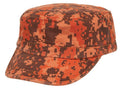 Digital Camouflage Camo Army Military Cadet Patrol Washed Cotton Baseball Hats Caps-Serve The Flag