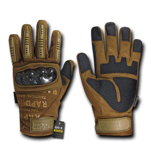 【受注生産品】 Carbon Fiber Knuckle Tactical Combat Touchscreen Gloves サーフィン・ボディボード
