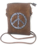 Casaba Crossbody Shoulder Bag Satchel Purse Wristlet Gift For Women Wife Mom-Serve The Flag 21 image