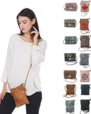 Casaba Designer Crossbody Bag Satchel & Sunglasses Gift Set For Women Mom Wife-Serve The Flag 28 image