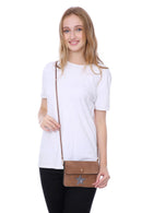 Casaba Designer Crossbody Bag Satchel & Sunglasses Gift Set For Women Mom Wife-Serve The Flag 70 image