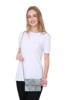 Casaba Designer Crossbody Bag Satchel & Sunglasses Gift Set For Women Mom Wife-Serve The Flag 79 image