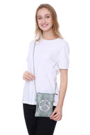 Casaba Designer Crossbody Bag Satchel & Sunglasses Gift Set For Women Mom Wife-Serve The Flag 97 image