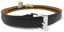 Casaba Mens Leather Belt W/ Hidden Zippered Pocket Cash Valuables Compartment-Serve The Flag 7 image