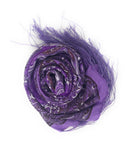 Casaba Women's Elegant Paisley Sheer Scarf Scarves Intricate Brocade Tapestry-Serve The Flag 9 image