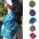 Casaba Women's Elegant Paisley Sheer Scarf Scarves Intricate Brocade Tapestry-Serve The Flag 13 image