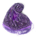 Casaba Women's Elegant Paisley Sheer Scarf Scarves Intricate Brocade Tapestry-Serve The Flag 5 image