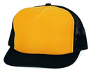 Classic Trucker Baseball Hats Caps Foam Mesh Blank Solid Two Tone Snapback Adult Youth-Serve The Flag 49 image