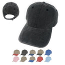 Classic Washed Cotton Pigment Dyed Vintage 6 Panel Low Crown Baseball Caps Hats-Serve The Flag 5 image